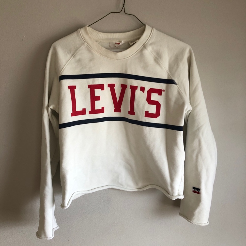 Levi’s Spellout Graphic hem pullover